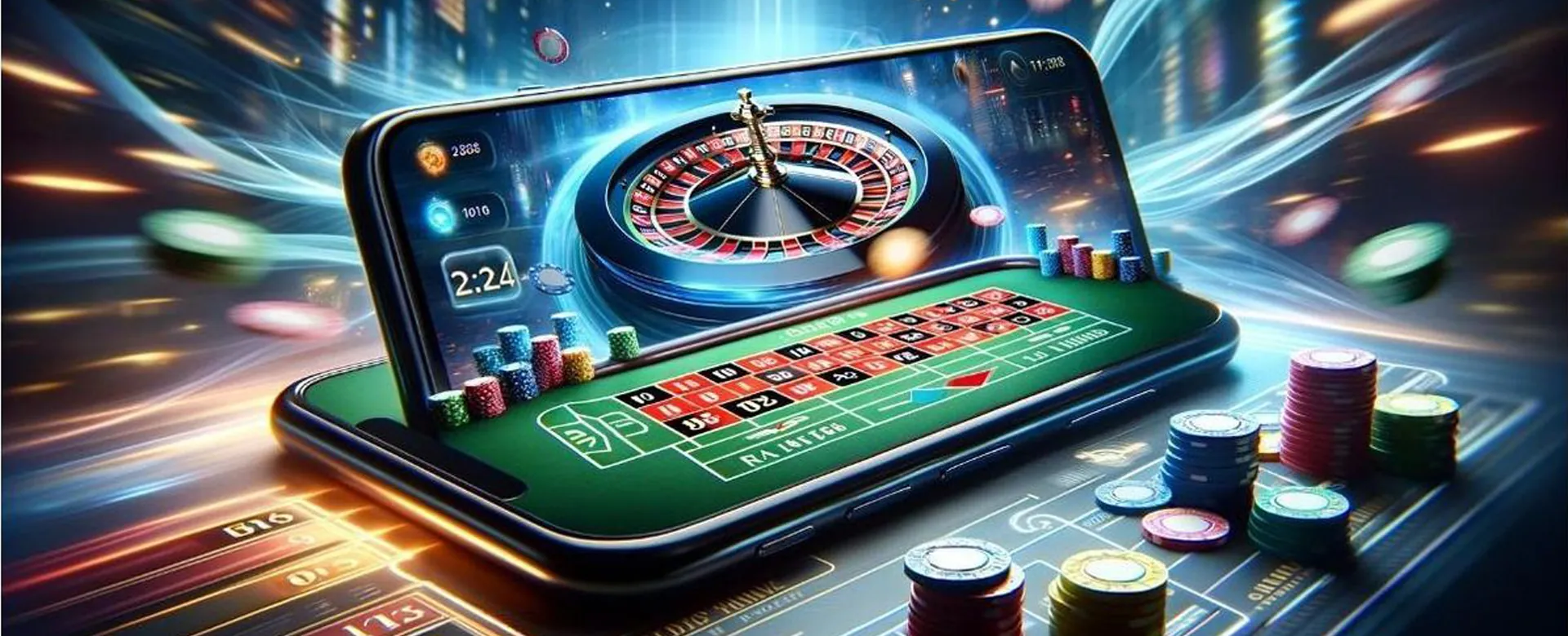 Dynamic background of casino games and promotions for slvip ccc